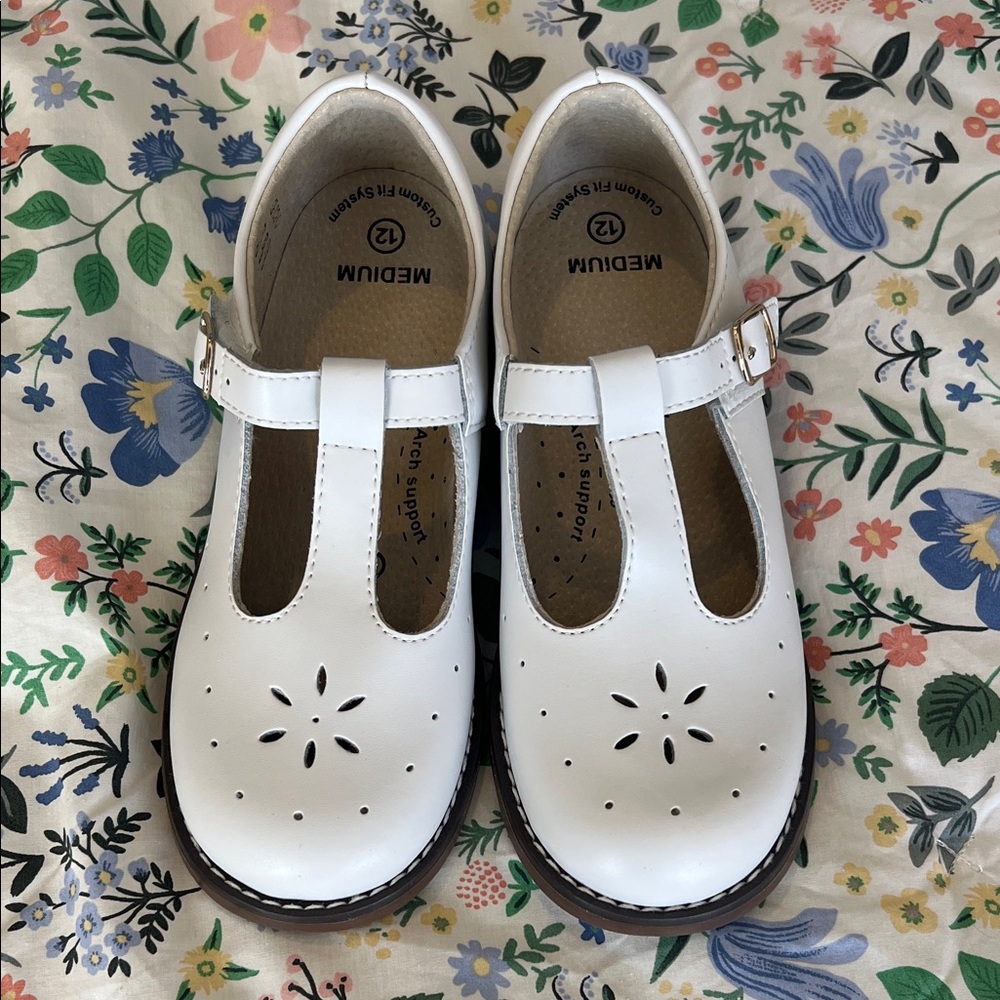 Footmates Girls Mary Jane Leather Shoes